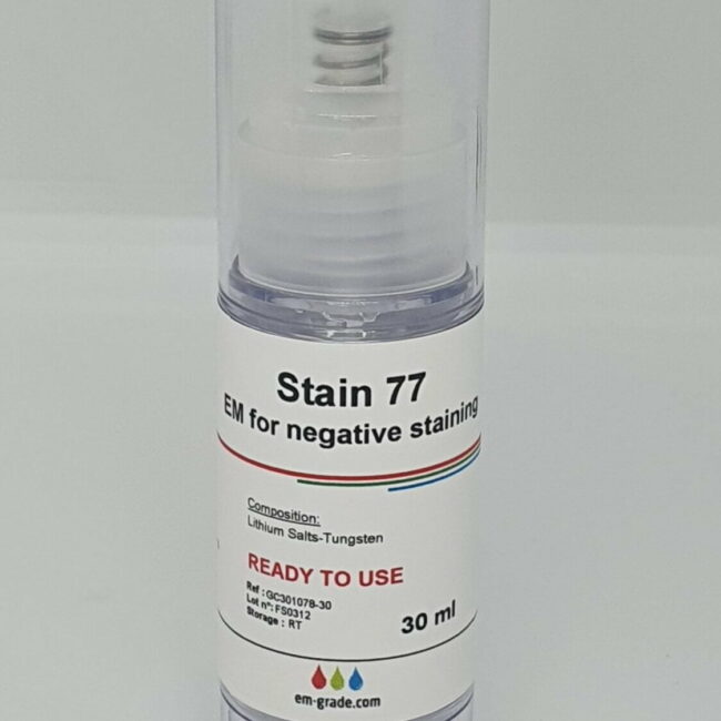 bottle of stain77